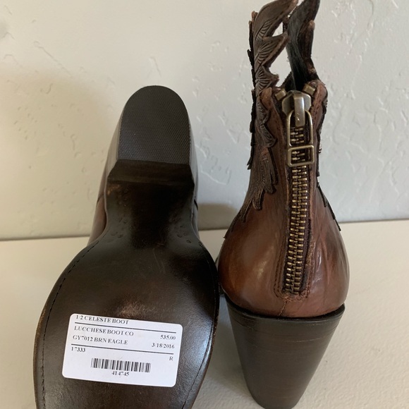 Lucchese Celeste Bootie, 3.5” heel - Picture 2 of 3